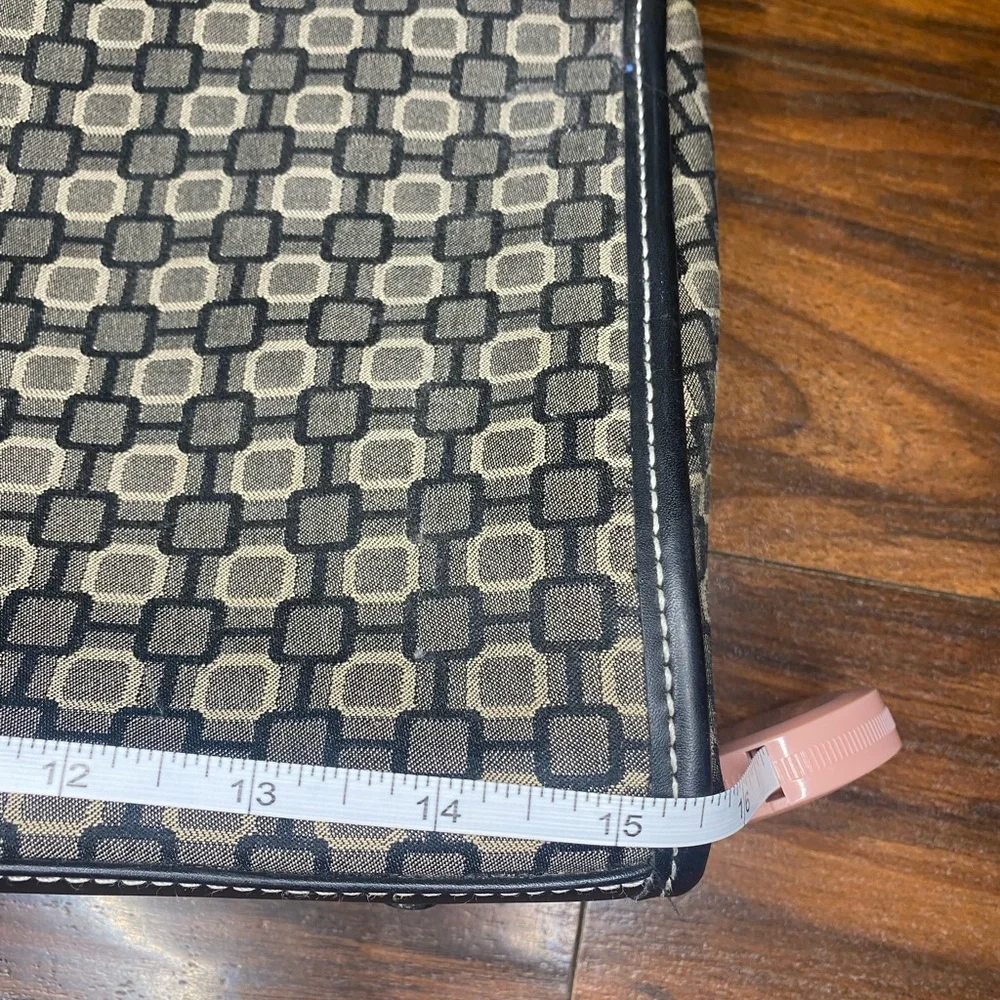 Nine West Black and Tan Laptop Bag